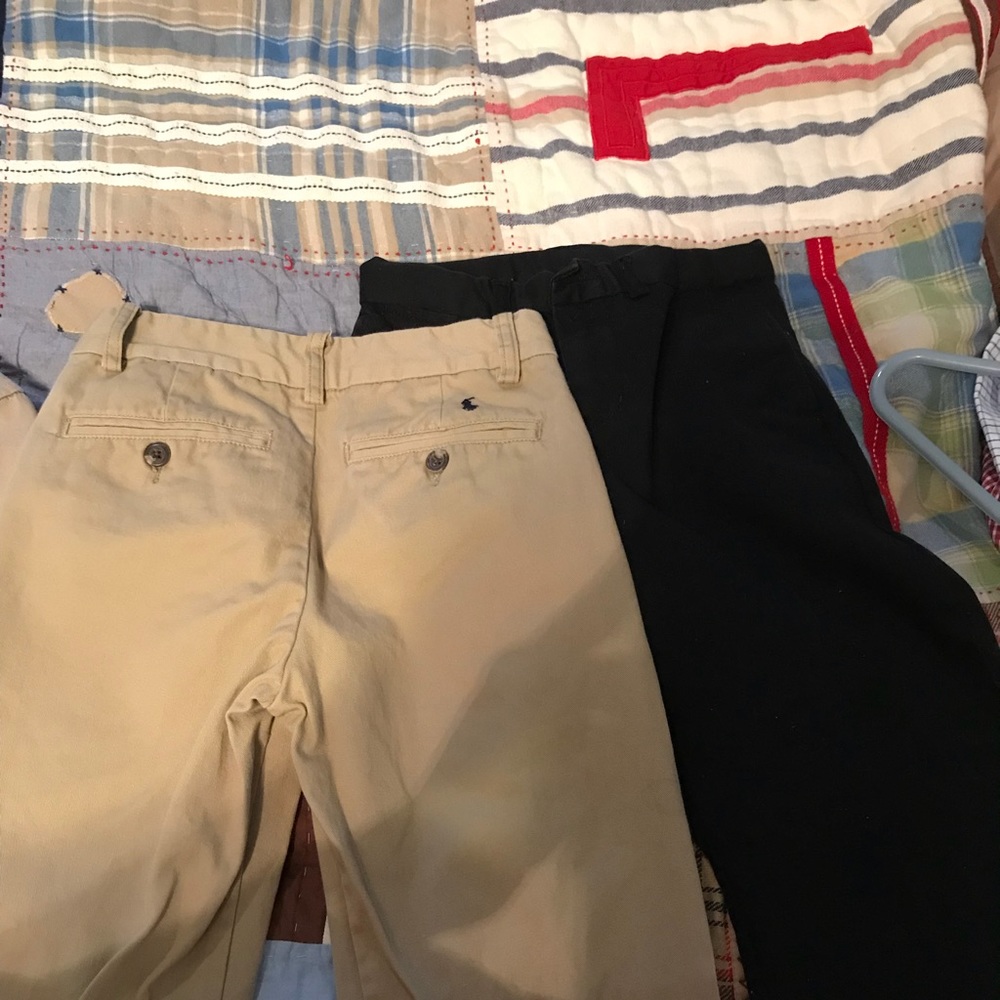Ralph Lauren Polo khaki and black pants
